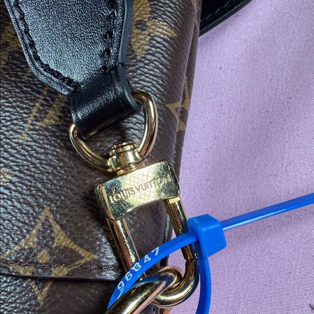 Louis Vuitton Odeon Monogram Brown and Black Shoulder Bag - Picture 8 of 16